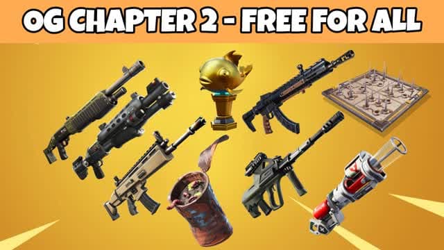 CHAPTER 2 SEASON 1 - FREE FOR ALL — Fortnite Creative map