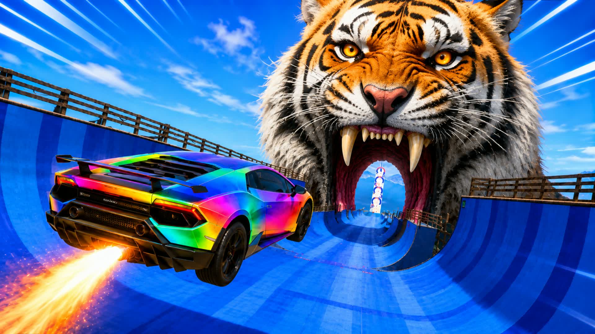 🔥MEGA DRIVING FFA TMNT — Fortnite Creative map