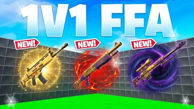 1V1 FFA GUN — Fortnite Creative map