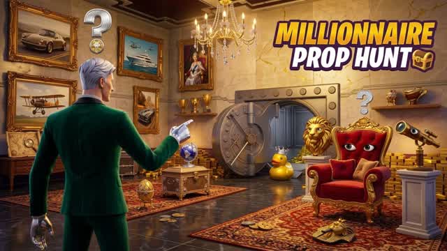 Millionaire PropHunt 2.0 — Fortnite Creative map