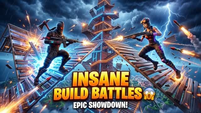 INSANE BUILD BATTLES 🤯 — Fortnite Creative map