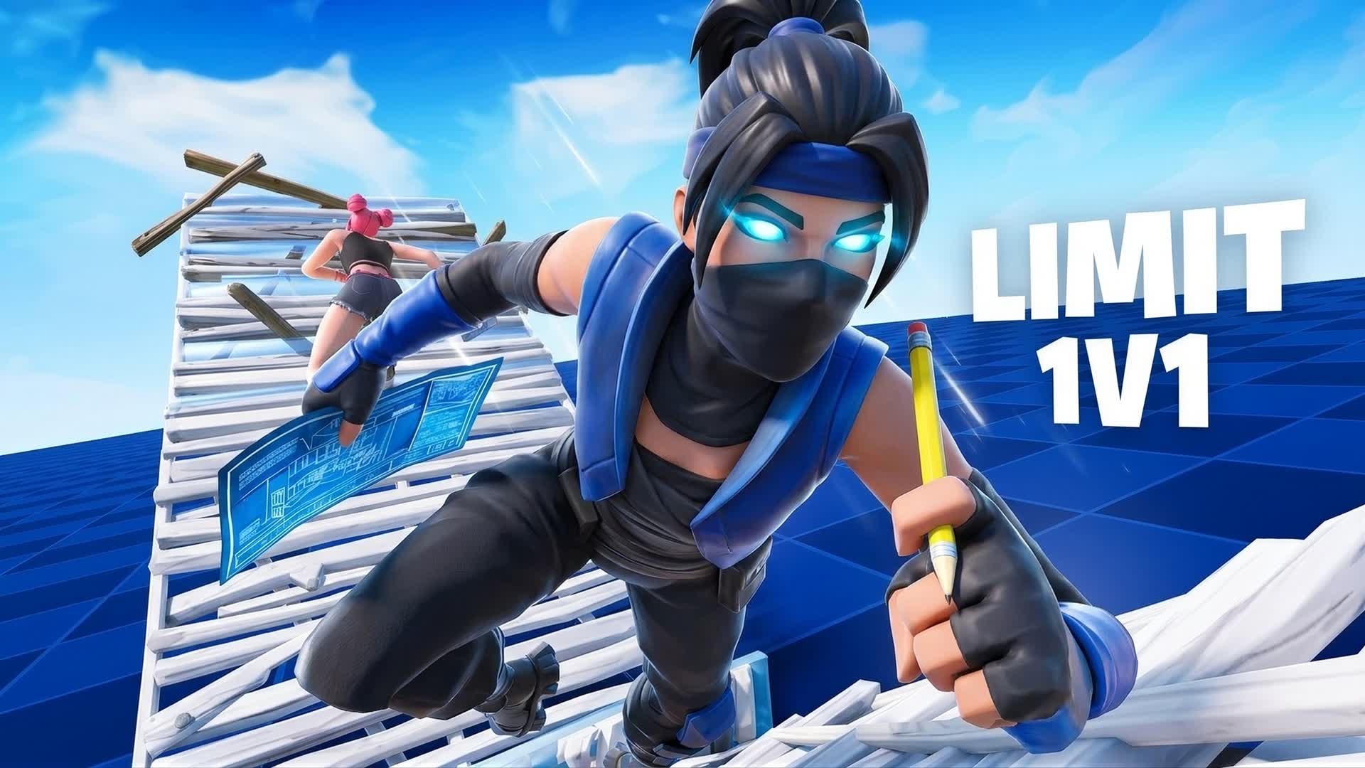 LIMIT 1V1 BUILD FIGHTS (200 PUMPS) — Fortnite Creative map