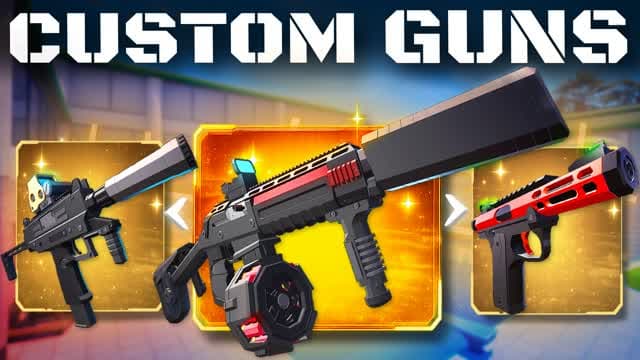 Custom Guns FFA — Fortnite Creative map cover art
