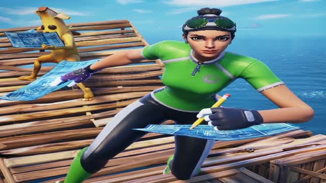 1v1 fight A — Fortnite Creative map
