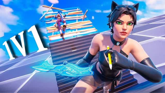 1V1 KING FIGHT — Fortnite Creative map