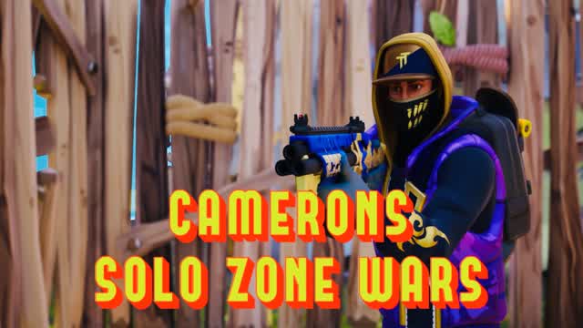 CAMERONS SOLO ZONE WARS — Fortnite Creative map cover art