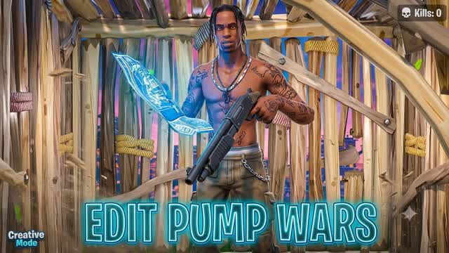 RANKED EDIT PUMP WARS ✏️🚀 — Fortnite Creative map cover art