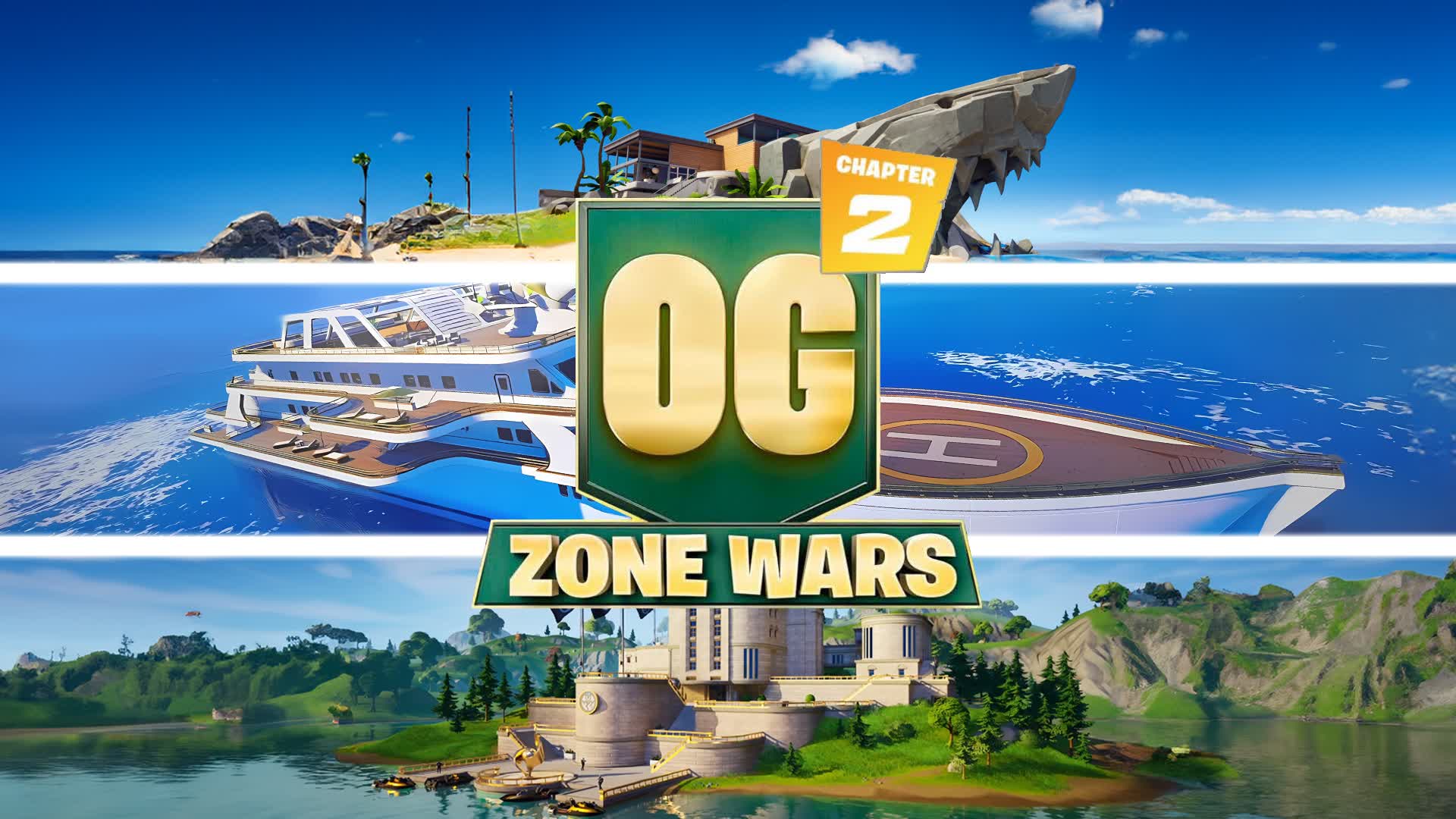 OG CHAPTER 2 ZONE WARS — Fortnite Creative map