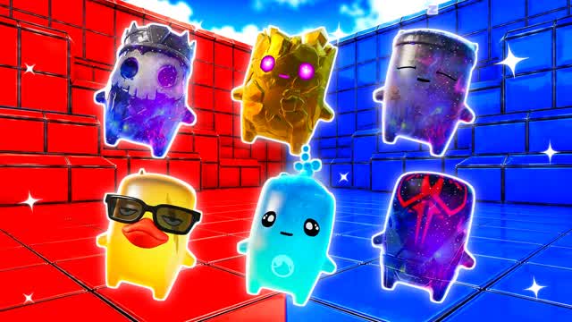 RED VS BLUE FAST SHADOW 🔴🔵 — Fortnite Creative map cover art