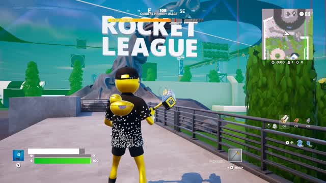 Rocket League World — Fortnite Creative map cover art