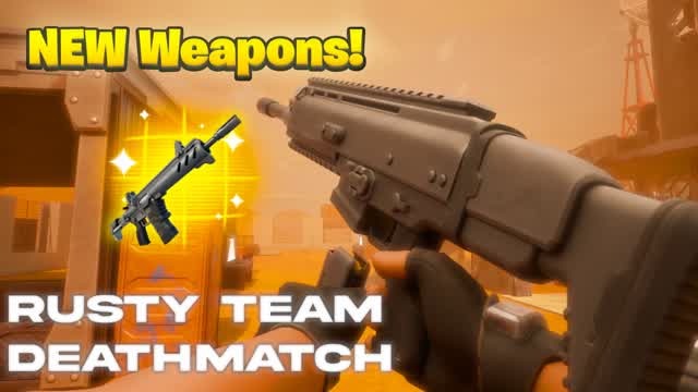 Rusty TDM — Fortnite Creative map cover art