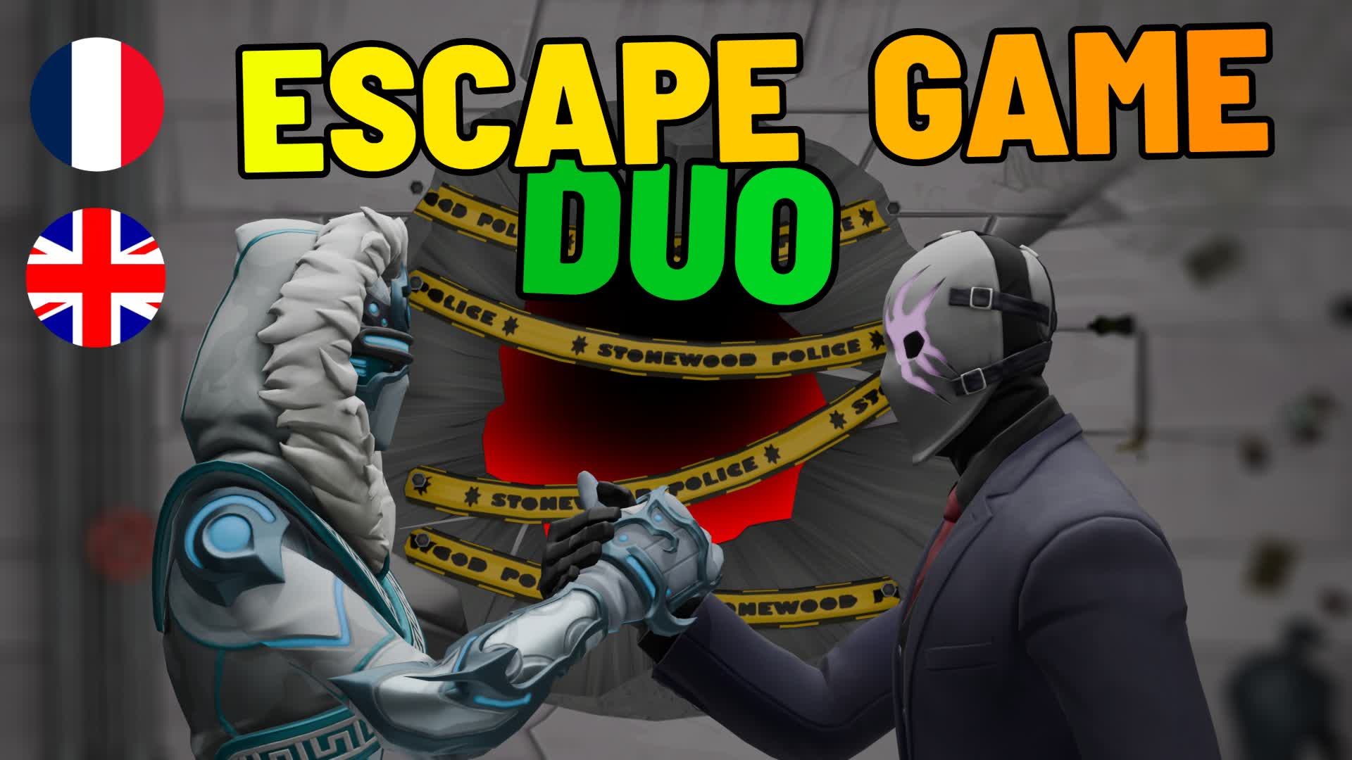 DUO ESCAPE GAME — Fortnite Creative map