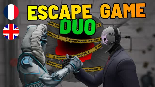 DUO ESCAPE GAME — Fortnite Creative map cover art