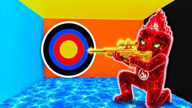 TRICKSHOT PARKOUR UNLIMITED FUN 70+ — Fortnite Creative map cover art