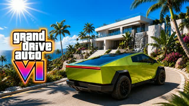 GDA 6 VI SMART CARS — Fortnite Creative map cover art