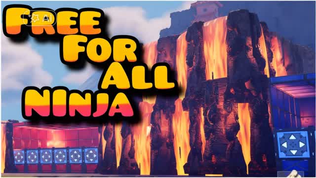 Free for all Ninja — Fortnite Creative map cover art