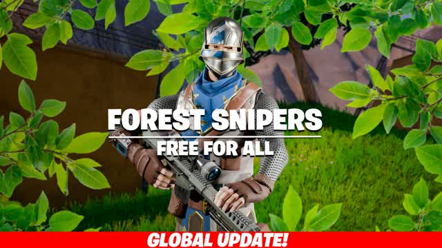 FOREST SNIPERS - FREE FOR ALL — Fortnite Creative map cover art