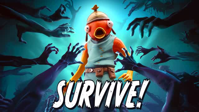 🍀🧟 Lucky Block Survival 🧟🍀 — Fortnite Creative map
