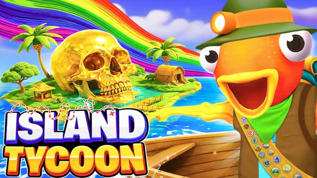 ISLAND TYCOON [CO-OP] — Fortnite Creative map cover art