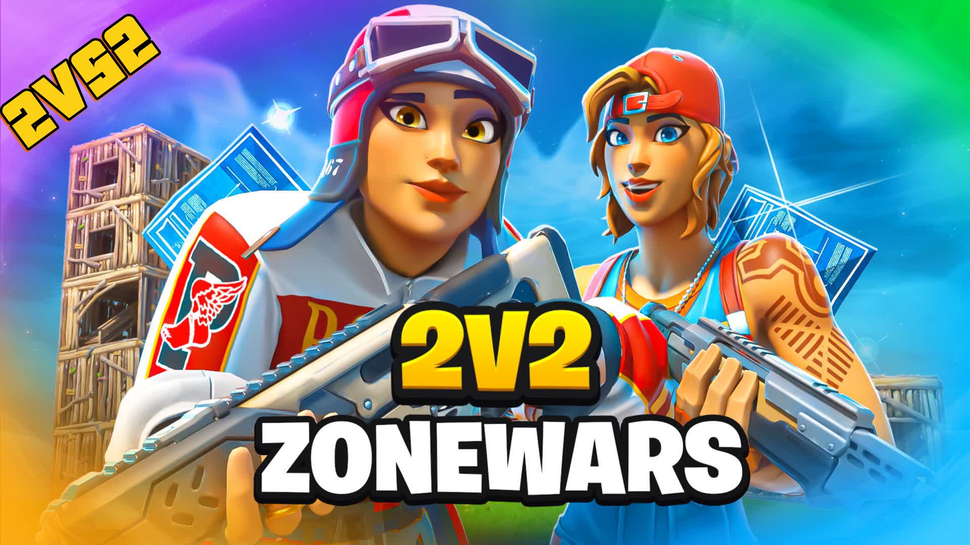 2vs2 Zone wars map — Fortnite Creative map