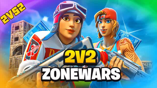 2vs2 Zone wars map — Fortnite Creative map cover art