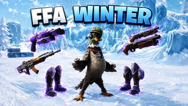 FFA WINTER ❄️ — Fortnite Creative map