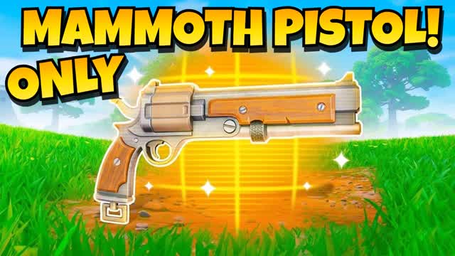 Only MAMMOTH Piatol FFA 👌 — Fortnite Creative map cover art