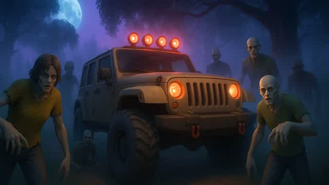 ZOMBIE WORLD — Fortnite Creative map cover art