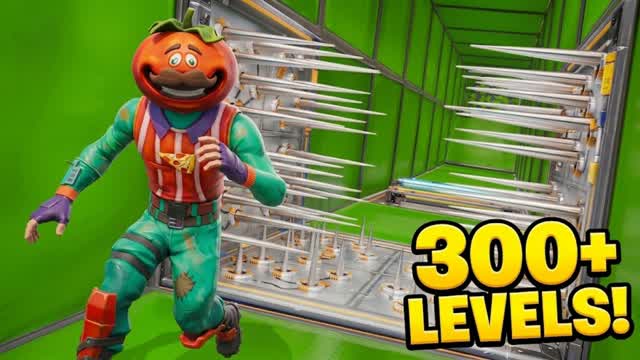 MEGA BOSS PARKOUR 500+🌟 — Fortnite Creative map