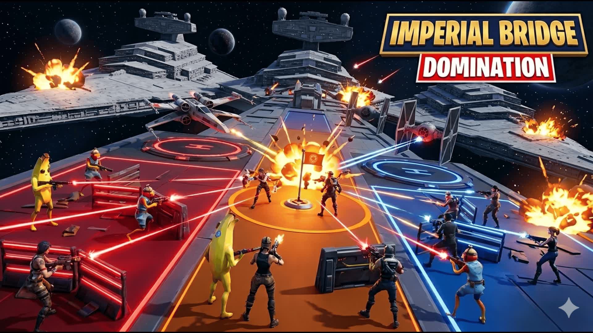 Imperial Bridge - Domination — Fortnite Creative map