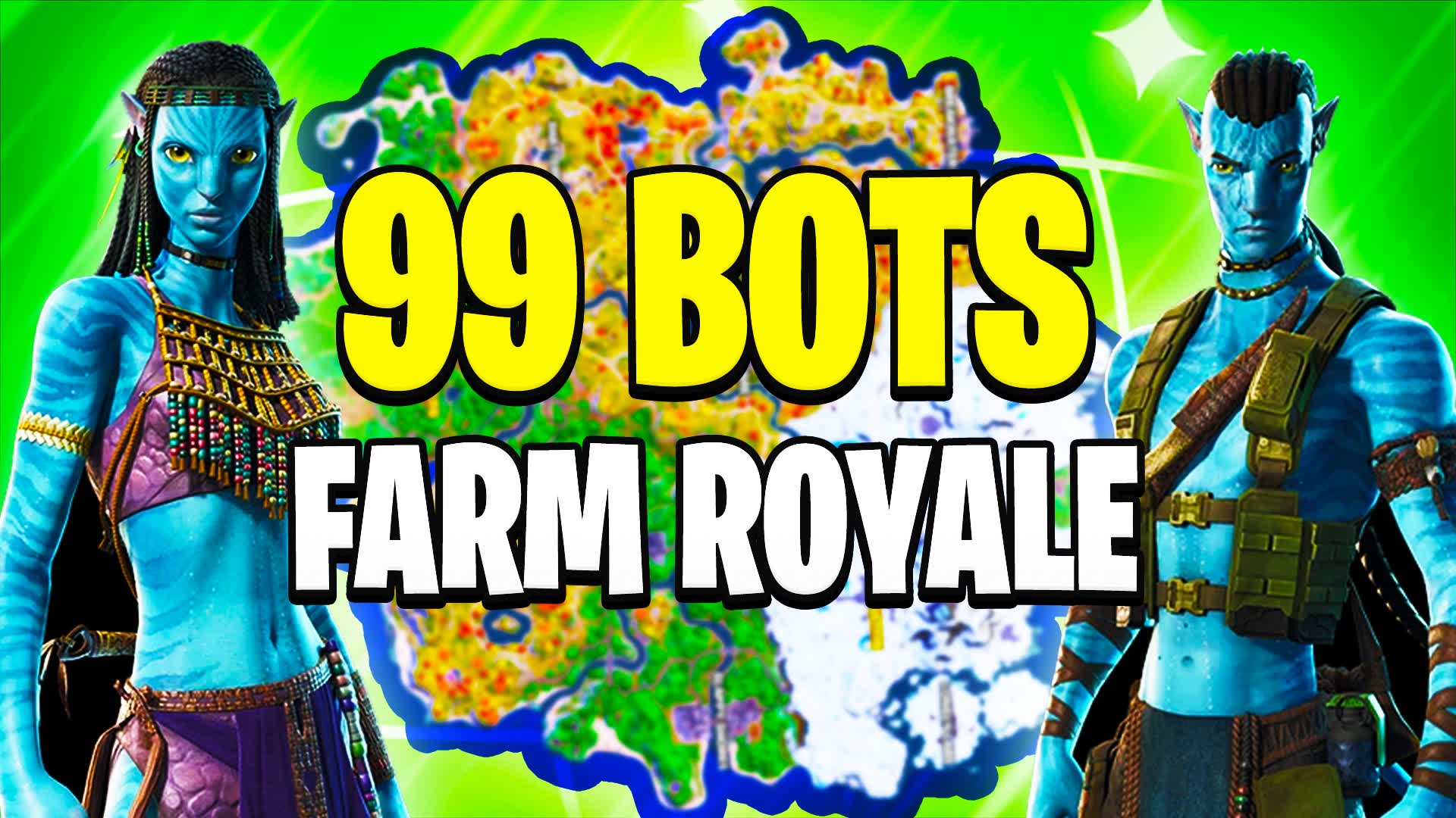 BASE WARS 99 BOTS ROYALE BOSS BATTLE FFA — Fortnite Creative map