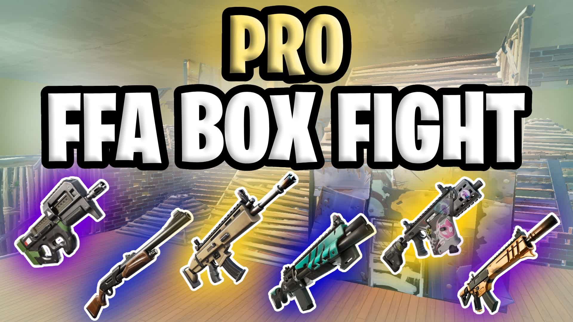 PRO FFA Box Fight — Fortnite Creative map