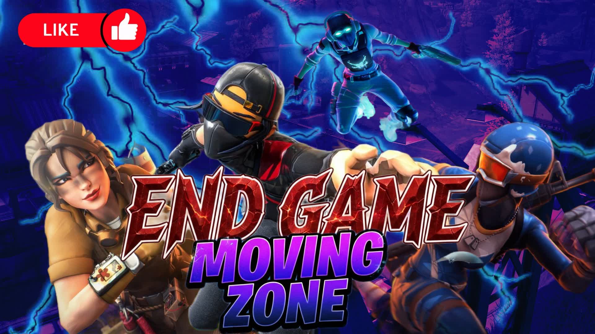 End Game Zero Build ⚡️ — Fortnite Creative map
