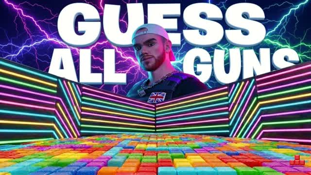 ALL GUNS GUESS🫆 — Fortnite Creative map cover art