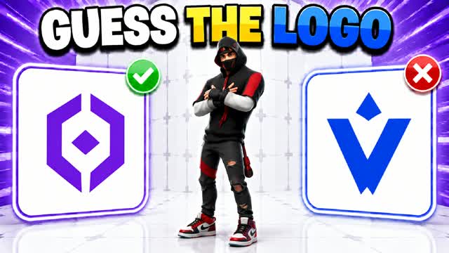 unc GUESS THE LOGO CORRECTLY 😂🔎🔎rvb — Fortnite Creative map