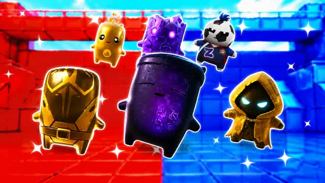 RED VS BLUE🔴🔵MARINO5674674 — Fortnite Creative map cover art