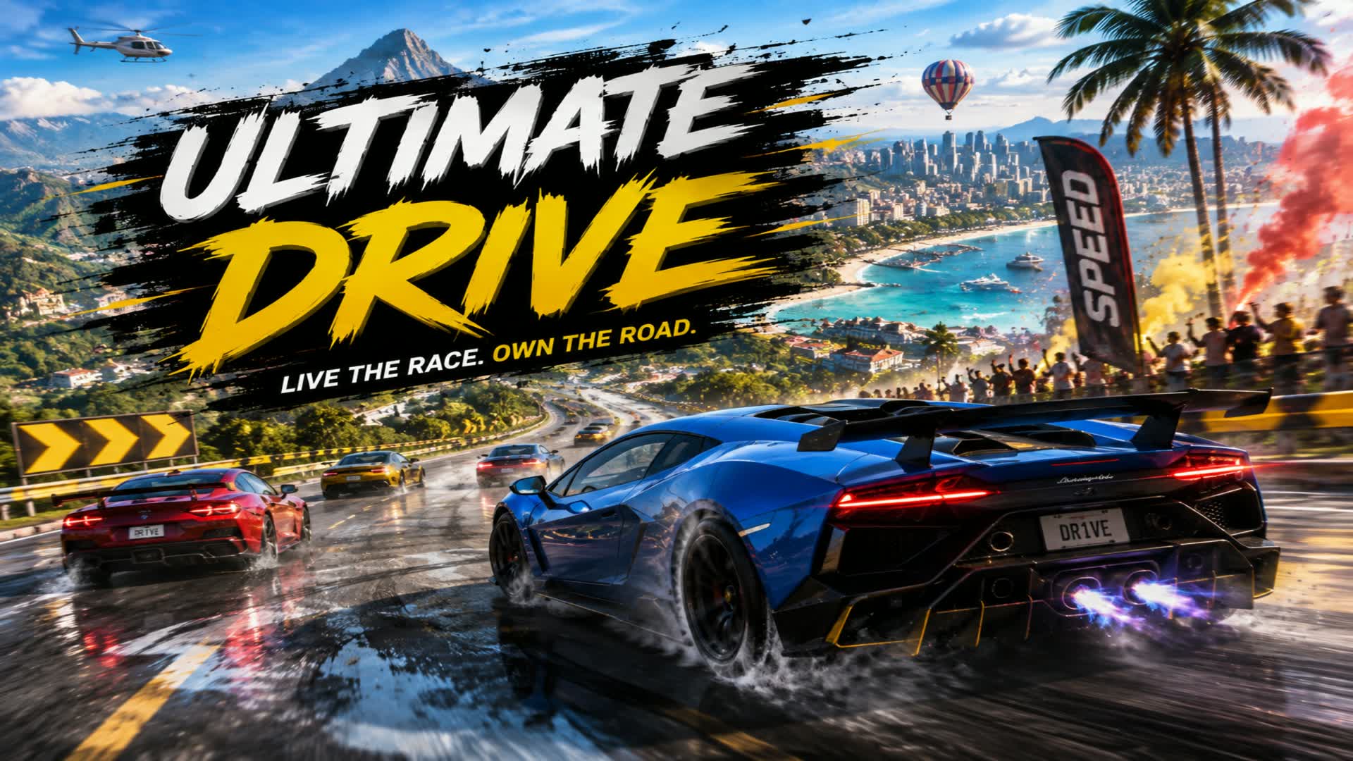 Car Ultimate drive — Fortnite Creative map