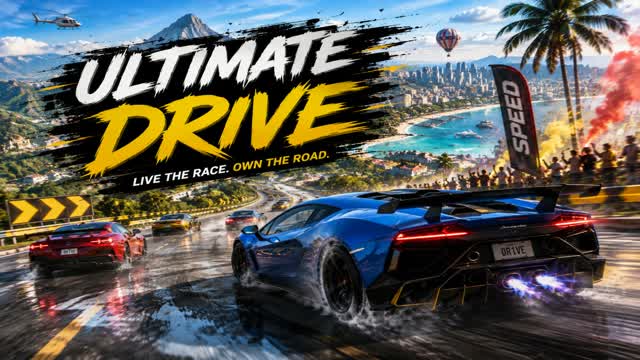 Car Ultimate drive — Fortnite Creative map