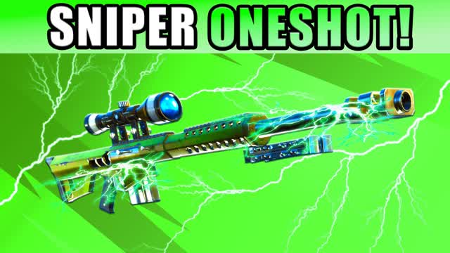 🎯SNIPER RIFLE ONE SHOT🎯 — Fortnite Creative map cover art