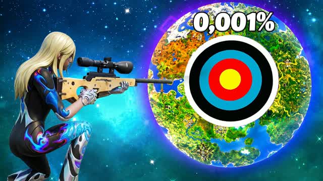 UNC WOW FANTASTIC TRICKSHOT PARKOUR UNC — Fortnite Creative map cover art
