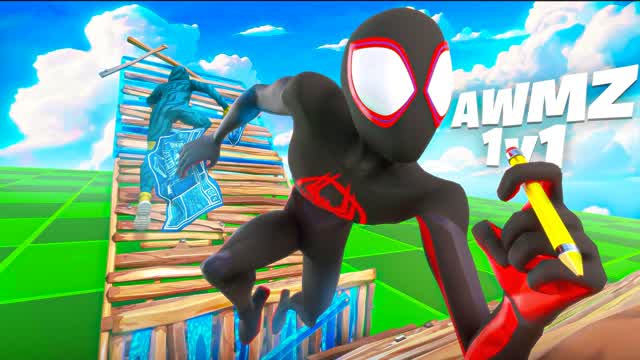 AWMZ 1V1 BUILD FIGHTS (200 PUMPS) — Fortnite Creative map cover art