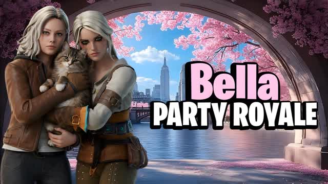 Bella Party Royal 2.0 — Fortnite Creative map cover art