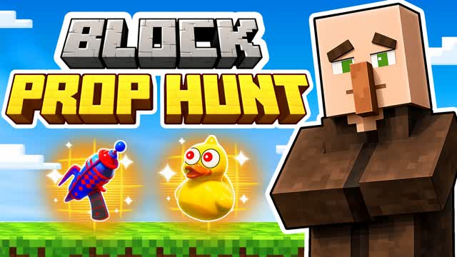 BLOCK PROP HUNT — Fortnite Creative map cover art