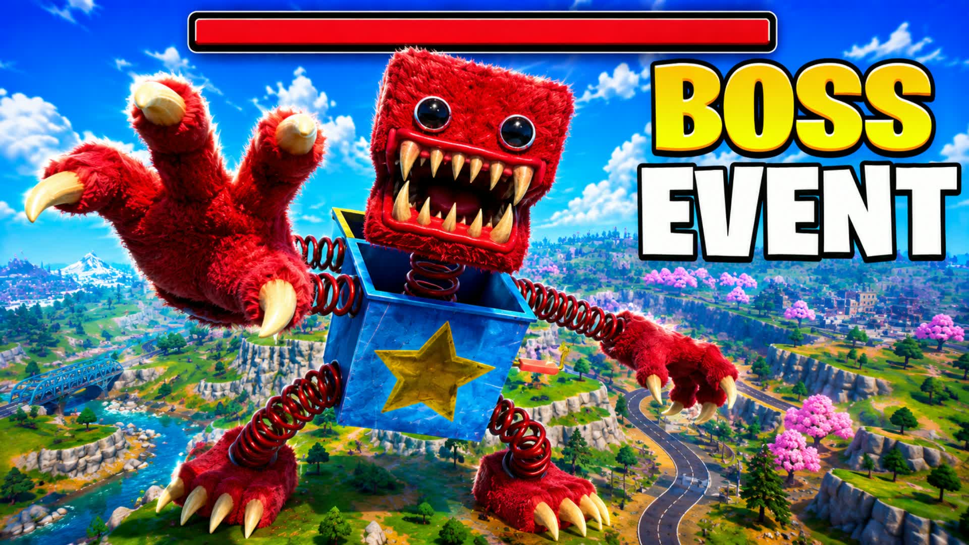 BOXYBOO BOSS FIGHT EVENT - BOSSFIGHT — Fortnite Creative map