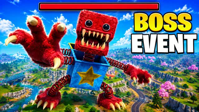 BOXYBOO BOSS FIGHT EVENT - BOSSFIGHT — Fortnite Creative map