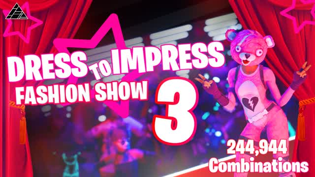 DRESS TO IMPRESS 3 ⭐ FASHION SHOW🎭 — Fortnite Creative map