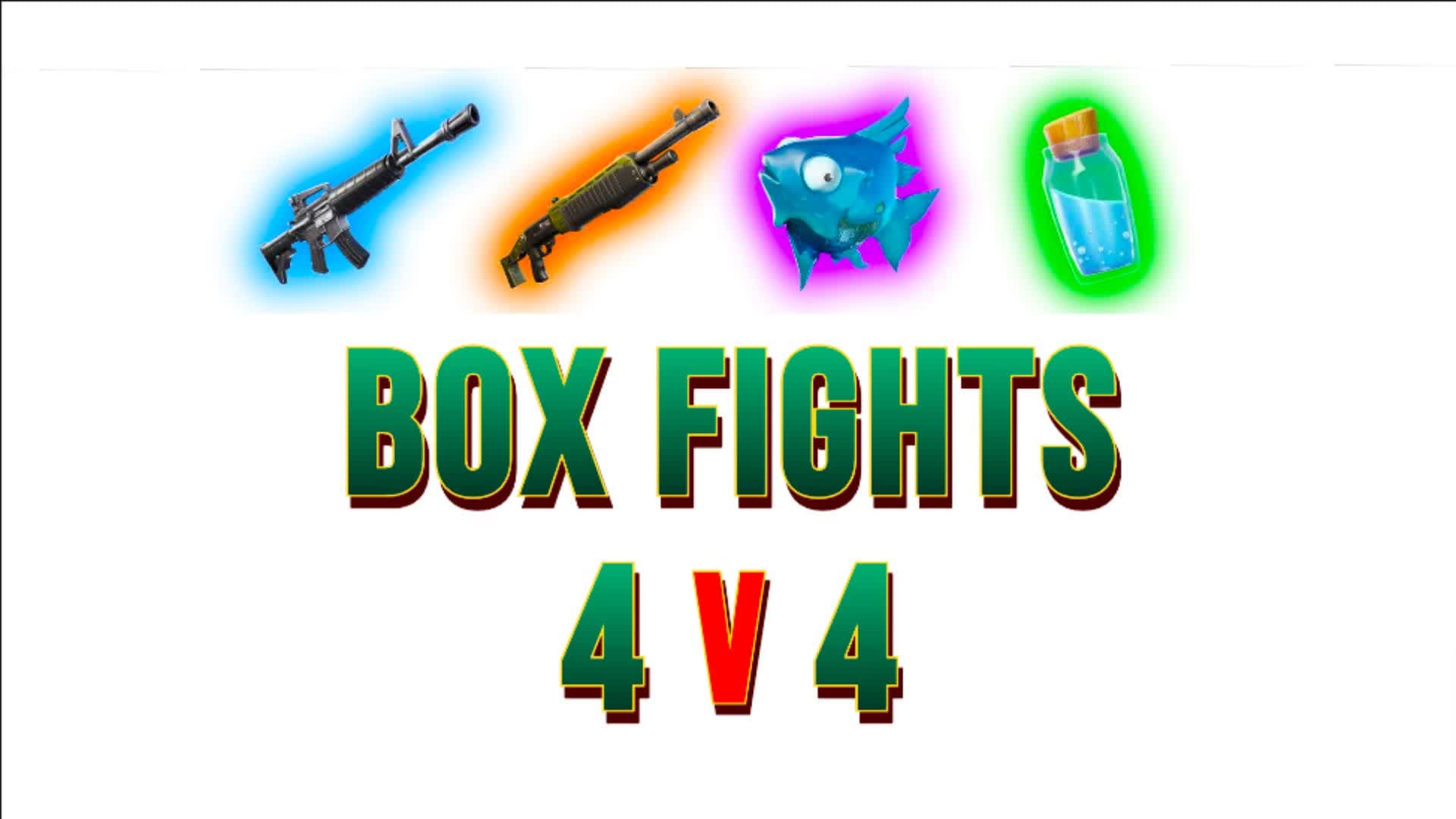 PANOVIC BOX FIGHTS (4V4) 📦 — Fortnite Creative map