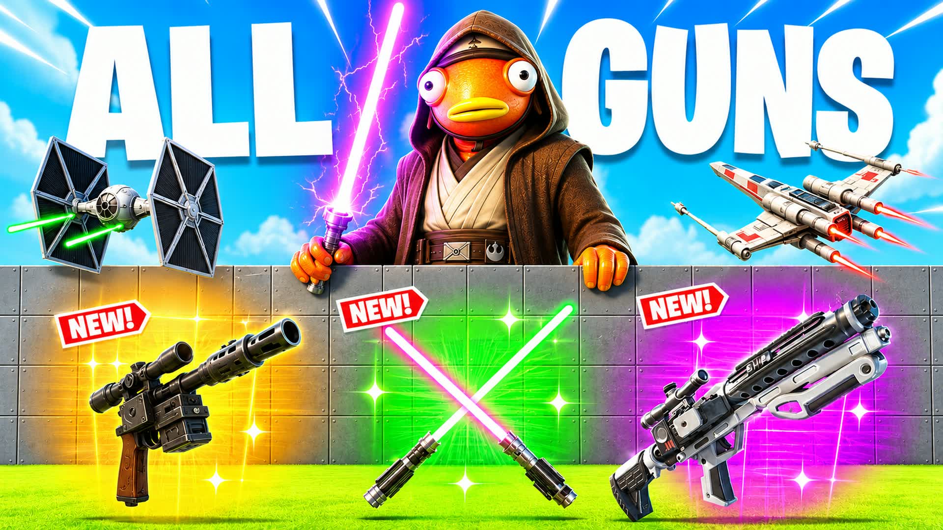 STAR WARS 1V1 ALL GUNS [ASTRO] — Fortnite Creative map