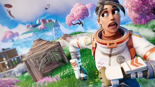Downhill Zone Wars — Fortnite Creative map cover art