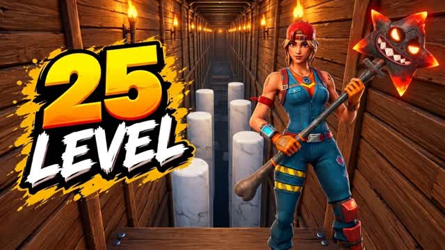 25 medium Levels Deathrun — Fortnite Creative map